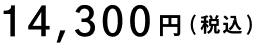 14,300円 (税込) 