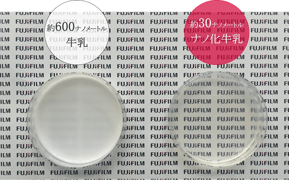 ナノテクノロジーで、牛乳まで透明になる実験のイメージ画像