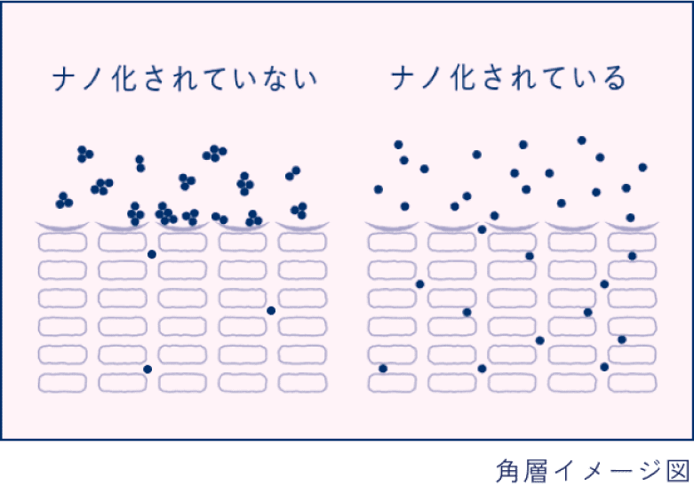 ナノ化のイメージ